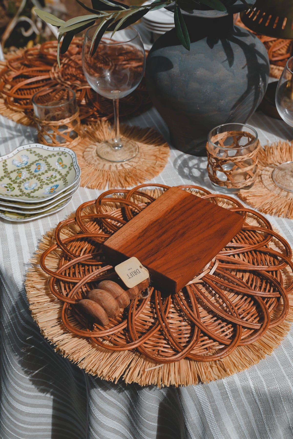 Mini Charcuterie Board with Curved Handle