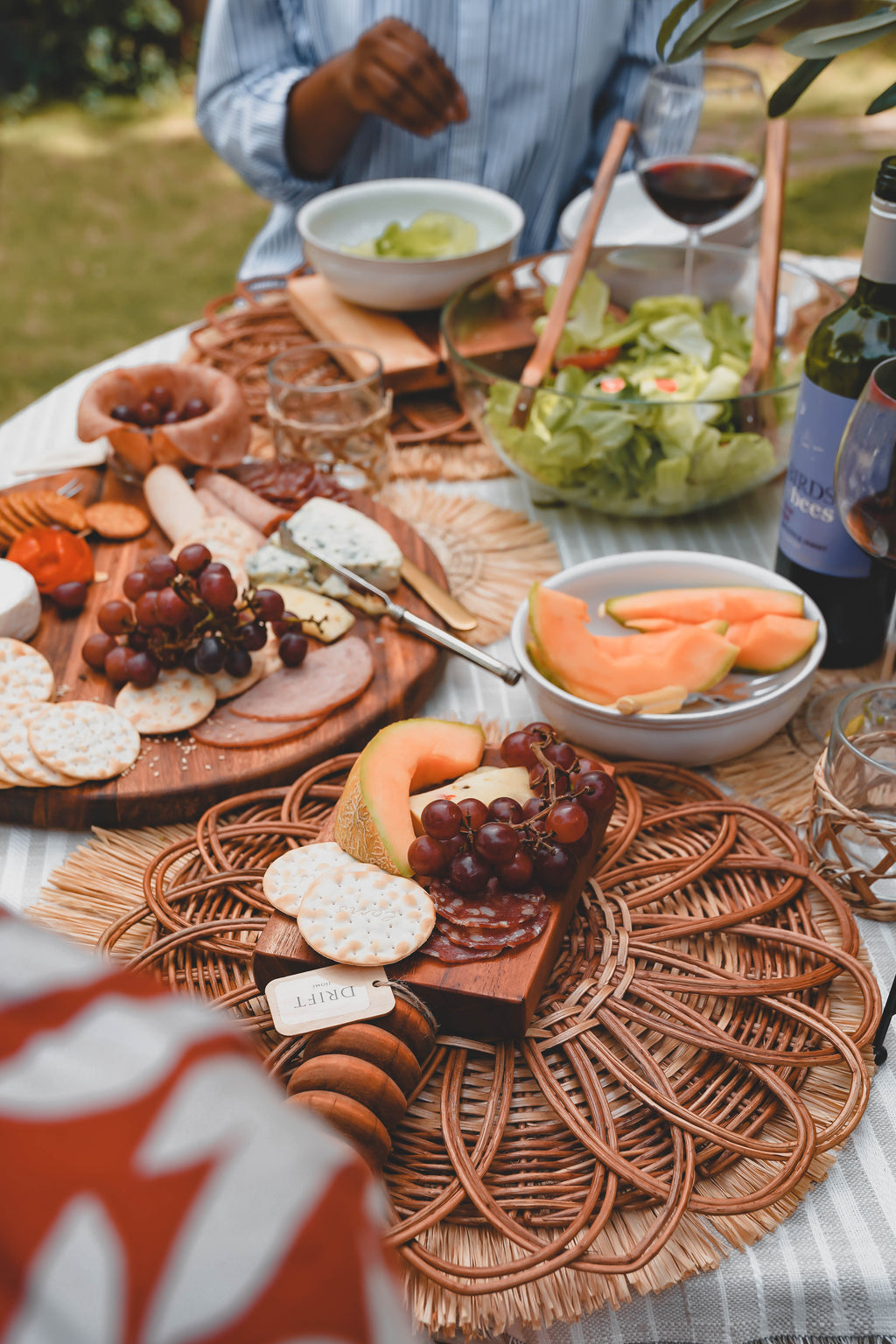 Mini Charcuterie Board with Curved Handle